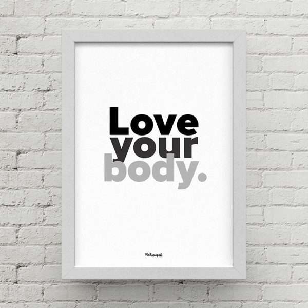 Quadro Love your body SA0013 B