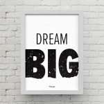 Quadro Dream Big SA0016 B